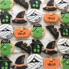 【制作実績】YELLOさまハロウィンアイシングクッキー